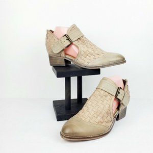 Rebels Charlie Boots Woven Distressed Bootie Sz 9